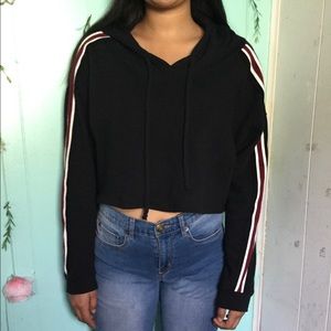 Cropped hoodie